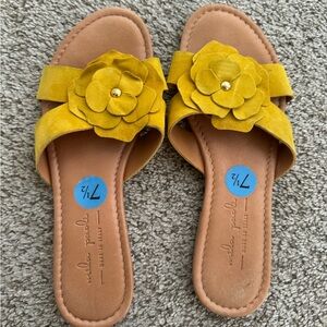 Mika Paoli Made in Italy floral sandals